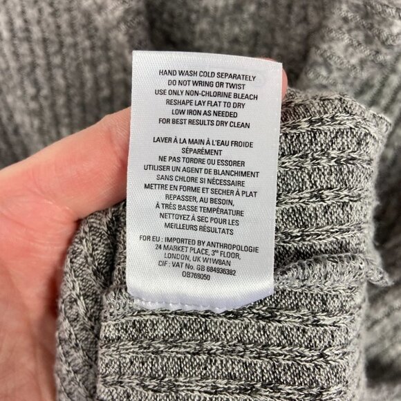 Anthropologie Saturday Sunday Brushed Cowl Neck Pullover Sweater Top Size Small - Picture 8 of 9